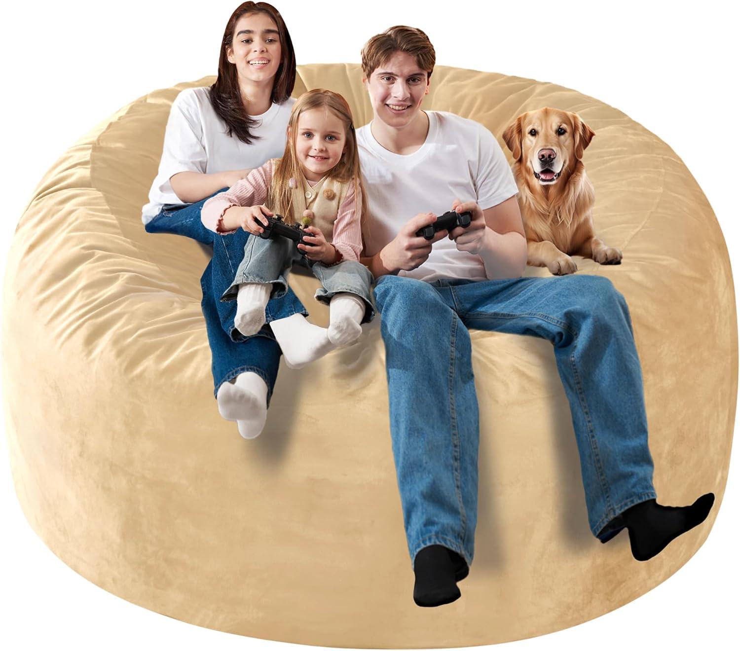 Why We're Divided on the Homguava 6FT Bean Bag