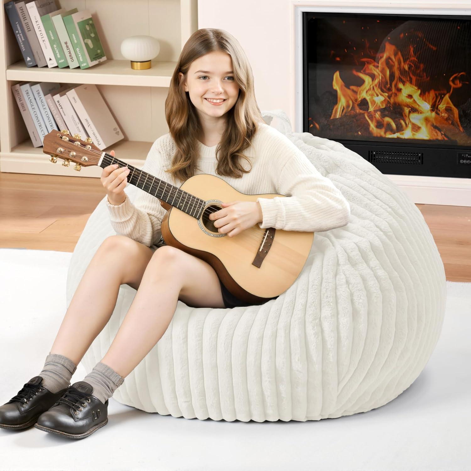 Our Honest ⁣(and Cozy) ⁣Take on Homguava⁣ 2FT Bean Bag